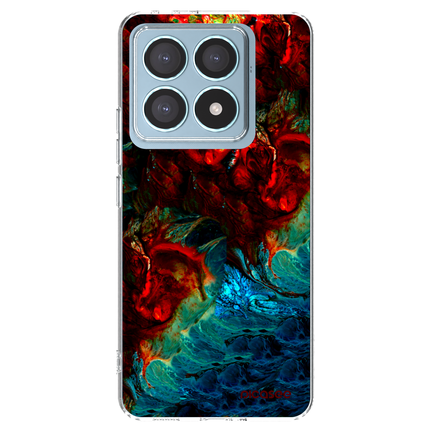 Picasee husă transparentă din silicon pentru Xiaomi 14T Pro - Universe