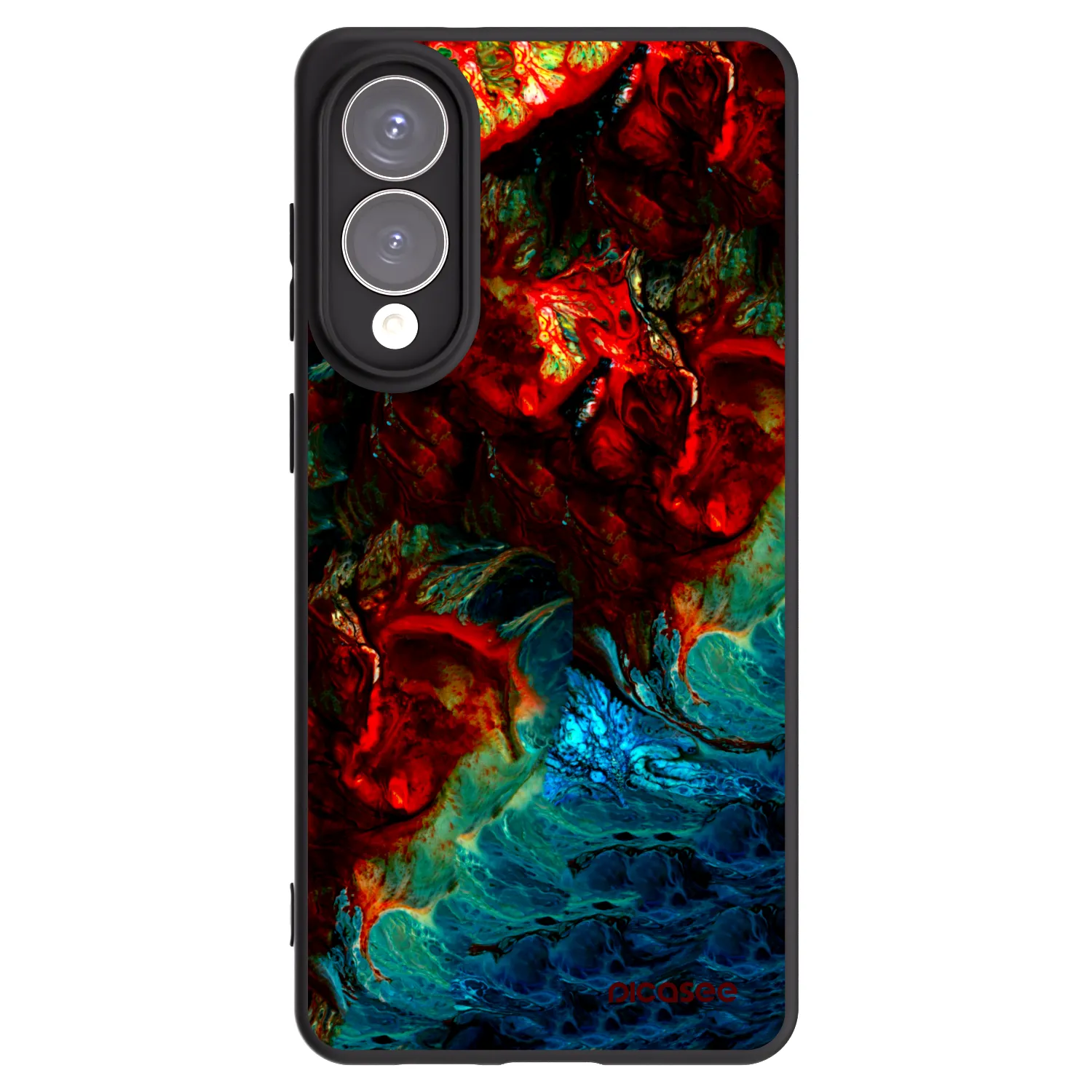 Picasee husă neagră din silicon pentru Samsung Galaxy S25 Edge 5G - Universe