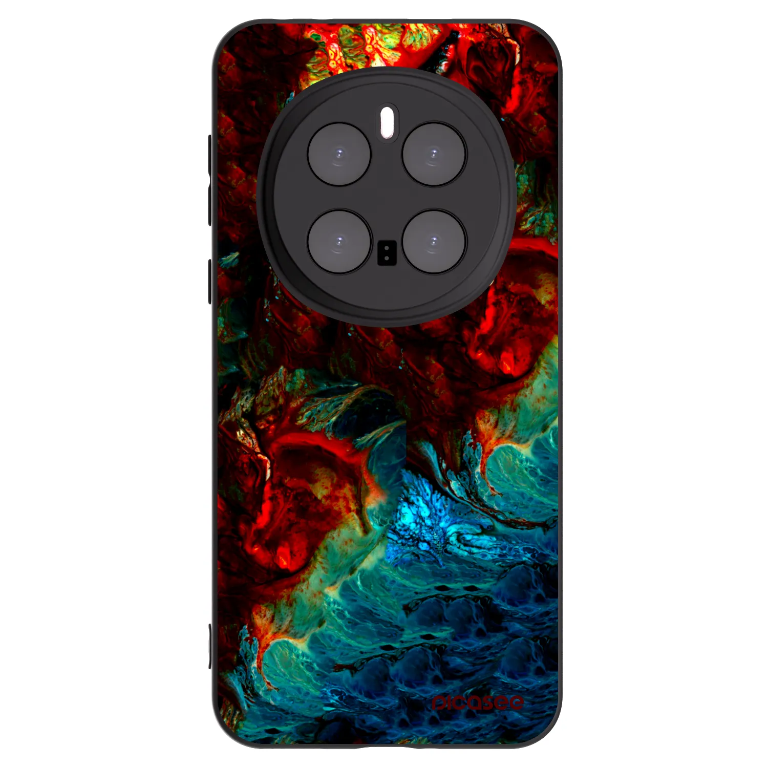 Picasee husă neagră din silicon pentru Honor Magic7 Pro 5G - Universe