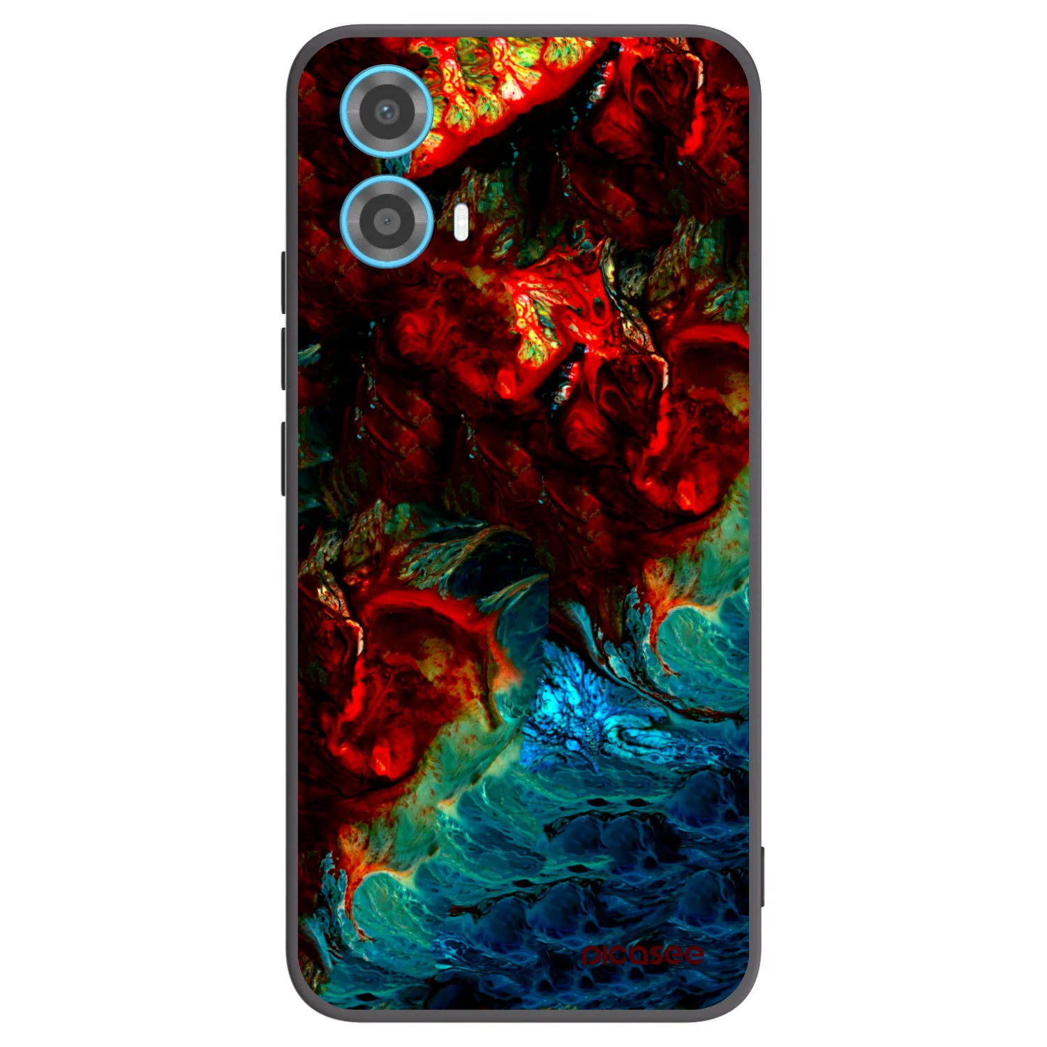 Picasee husă neagră din silicon pentru Motorola Moto G34 5G - Universe