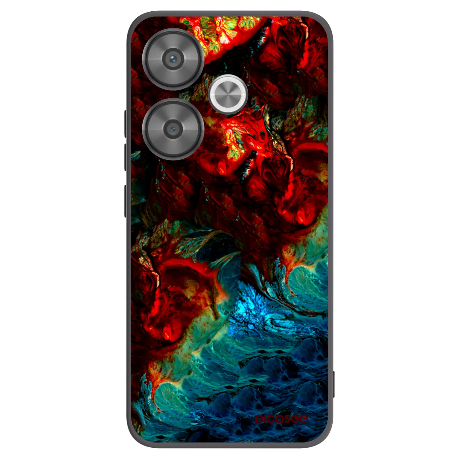 Picasee husă neagră din silicon pentru Xiaomi Poco F6 - Universe