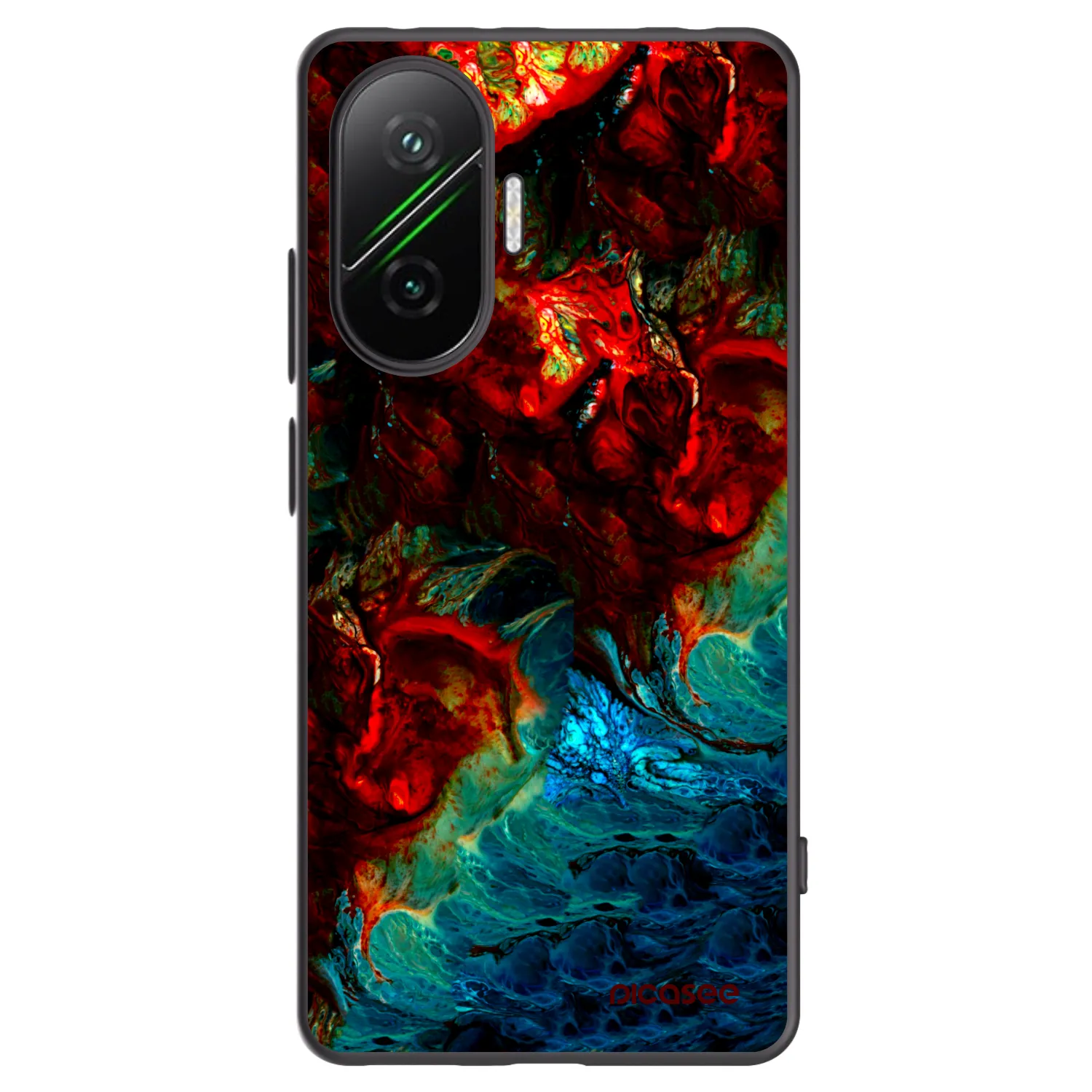 Picasee husă neagră din silicon pentru Xiaomi Poco F7 5G - Universe