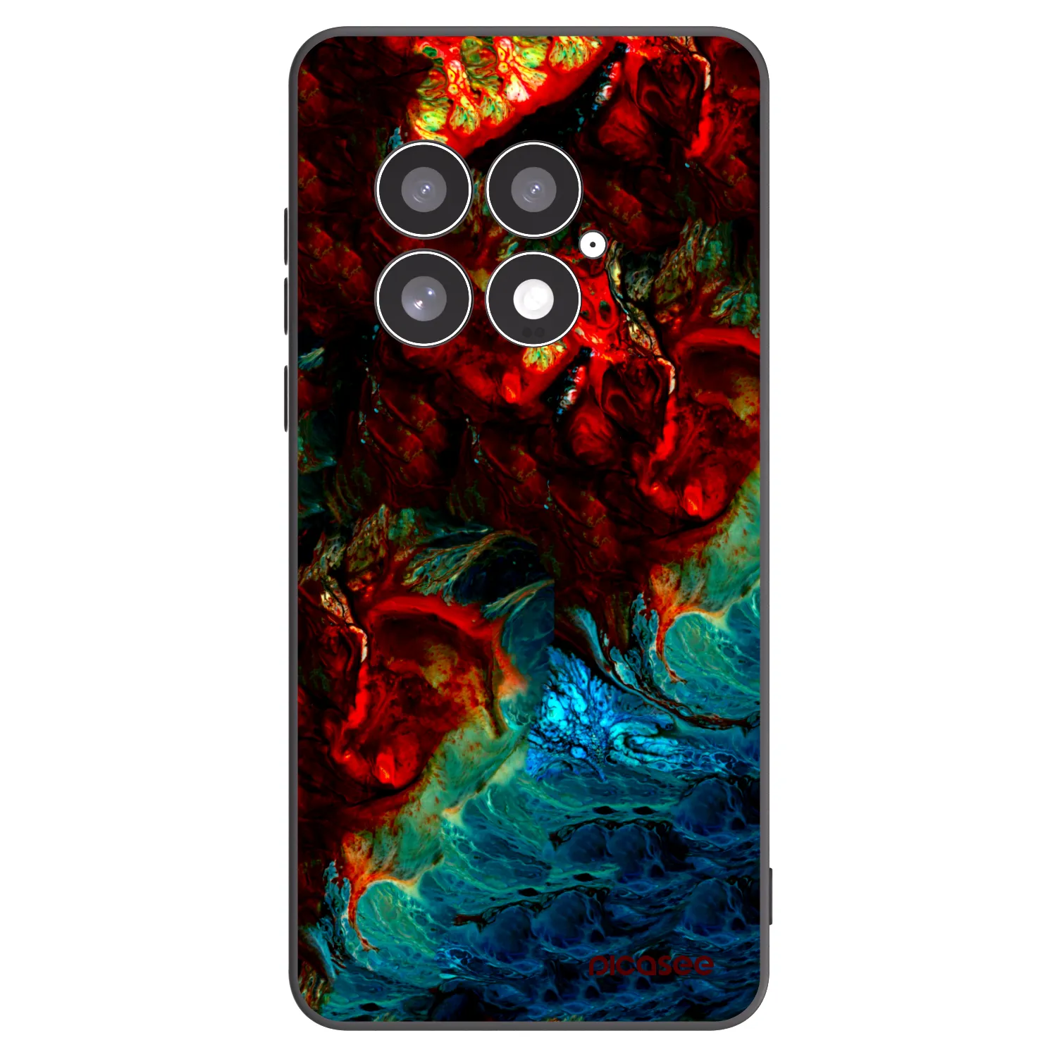 Picasee husă neagră din silicon pentru OnePlus 13 5G - Universe