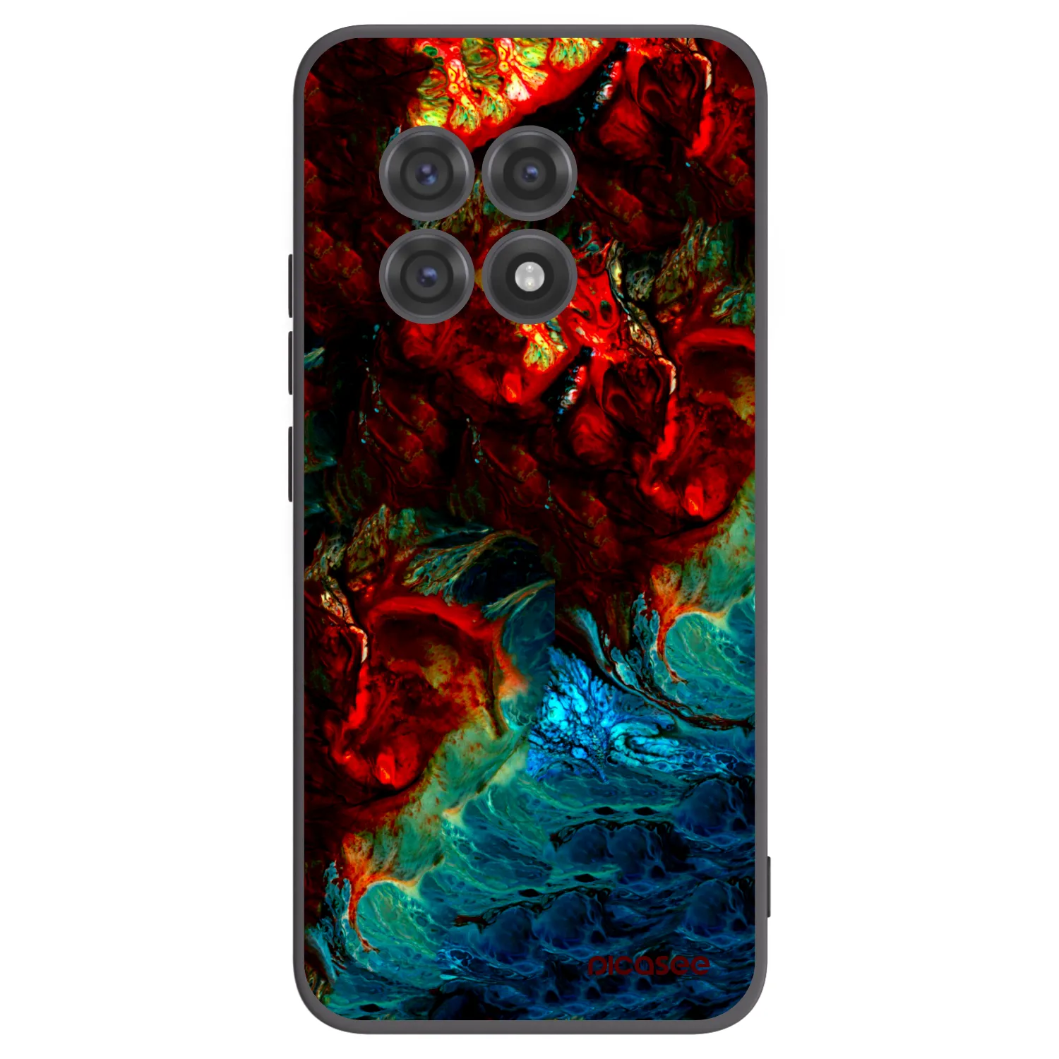 Picasee husă neagră din silicon pentru OnePlus 13R 5G - Universe