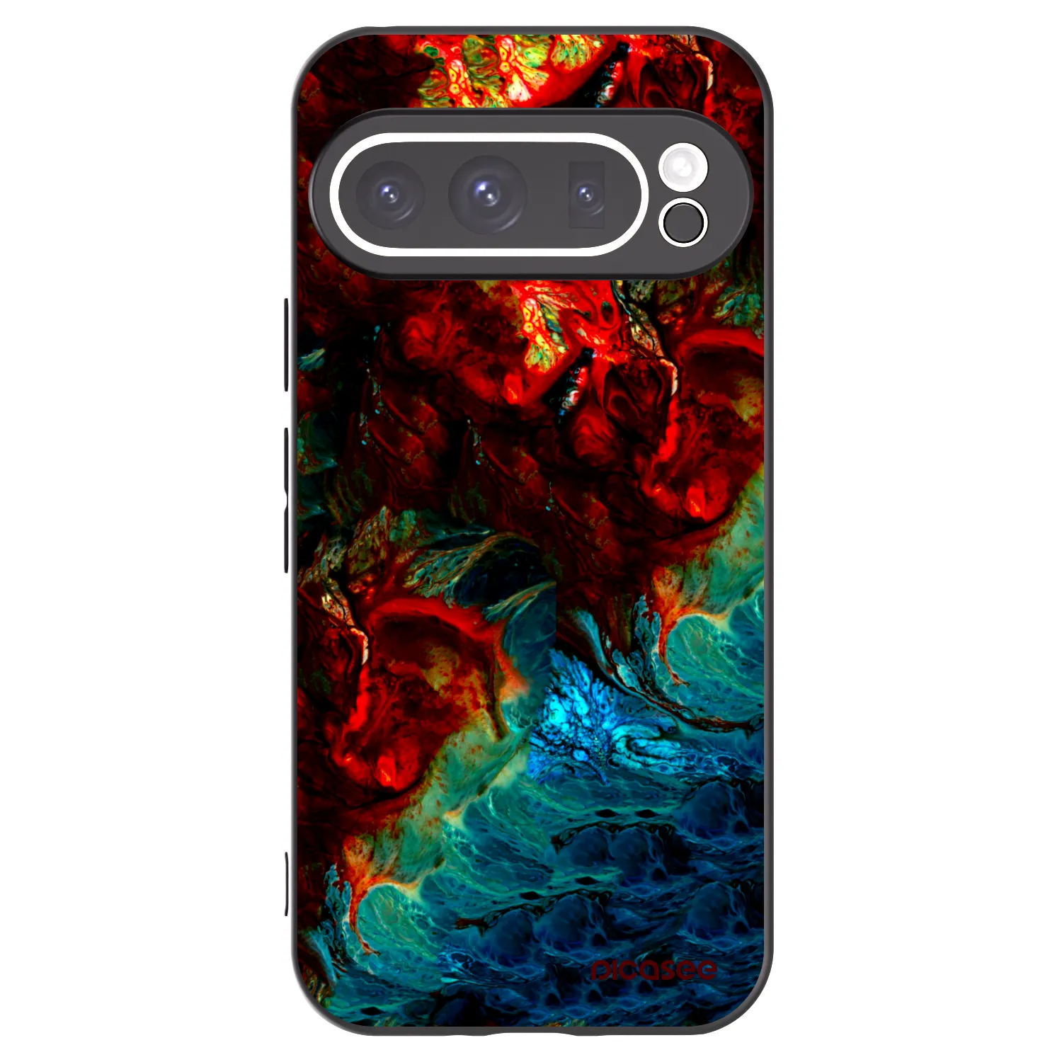 Picasee husă neagră din silicon pentru Google Pixel 9 Pro XL - Universe