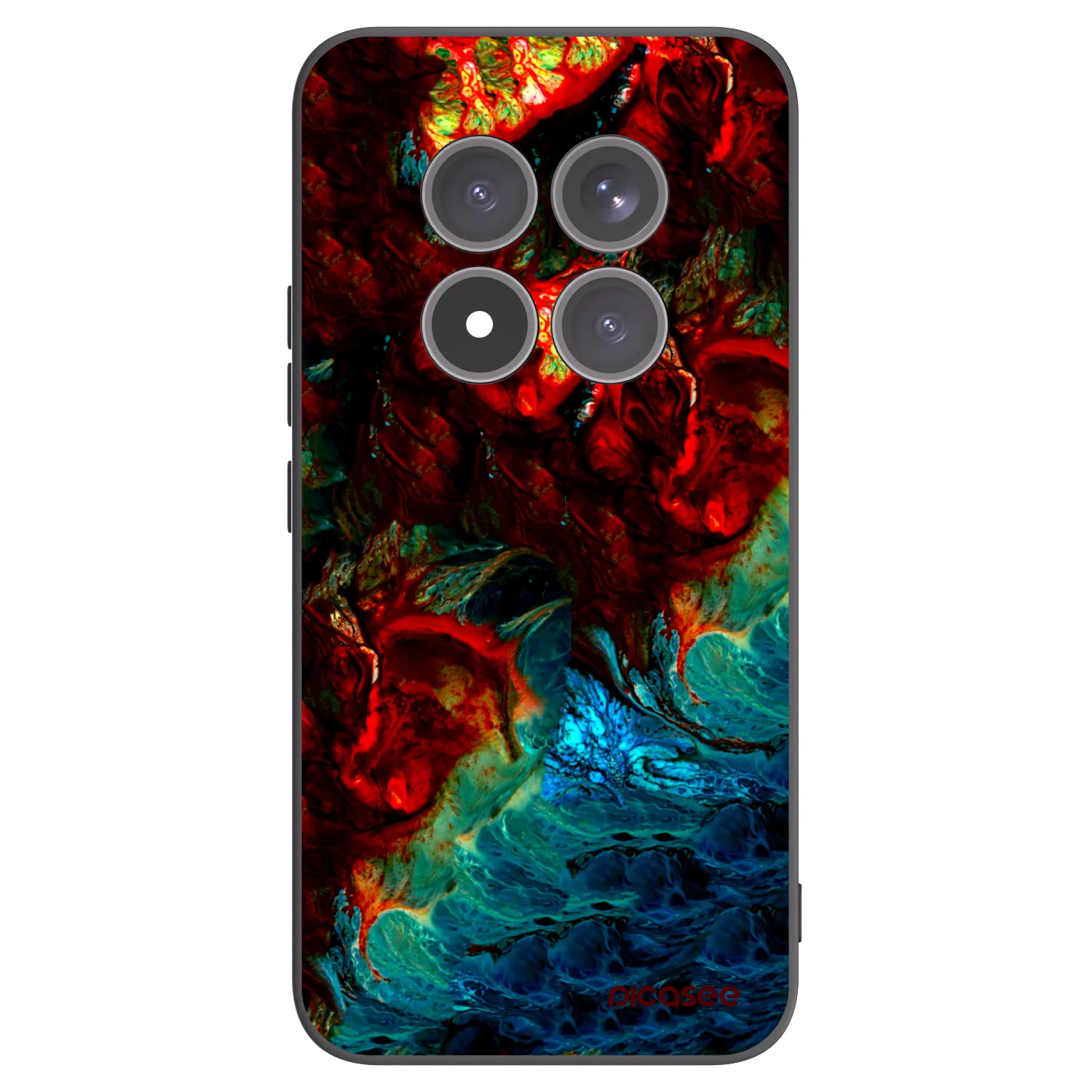 Picasee husă neagră din silicon pentru Xiaomi Redmi Note 15 Pro+ - Universe