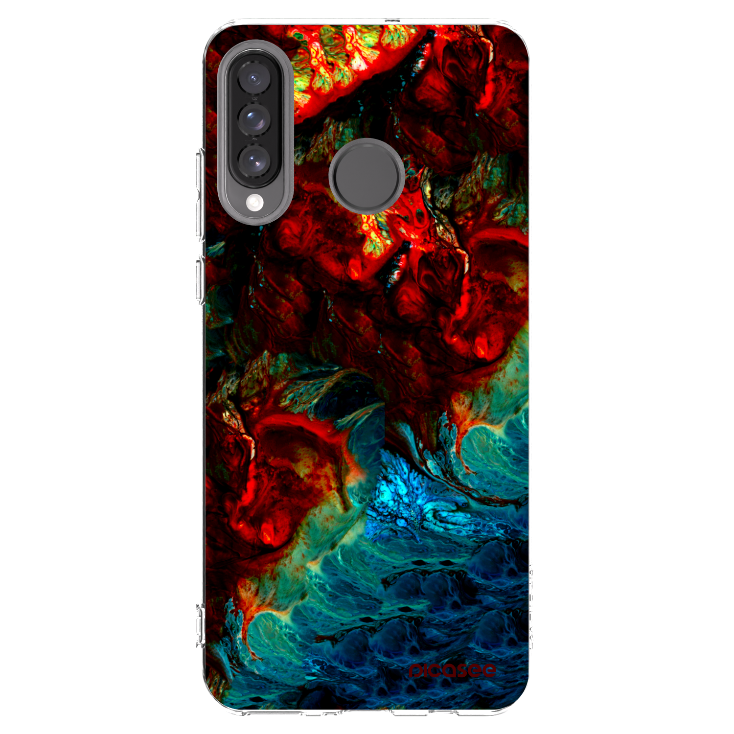 Picasee husă transparentă din silicon pentru Huawei P30 Lite - Universe