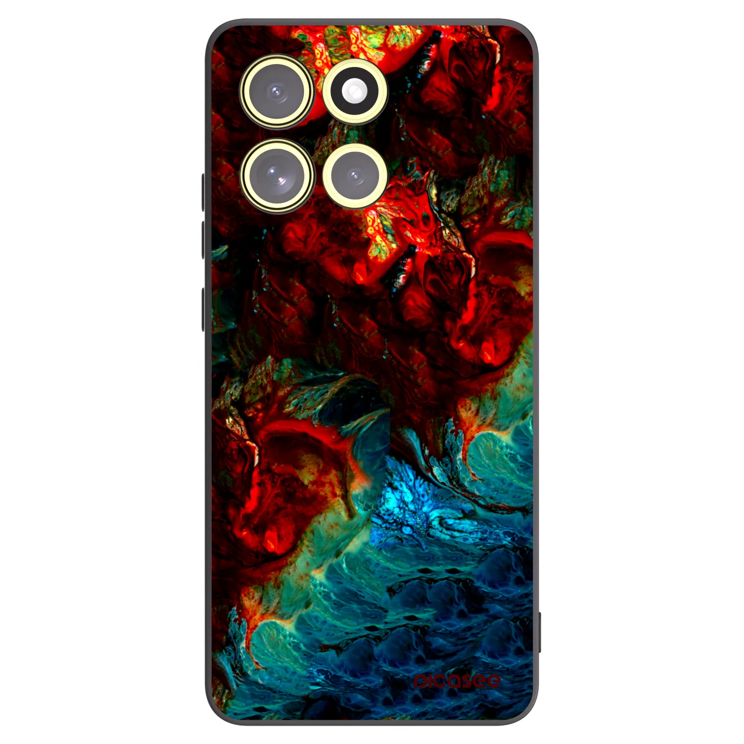 Picasee husă neagră din silicon pentru Motorola Moto G86 Power 5G - Universe