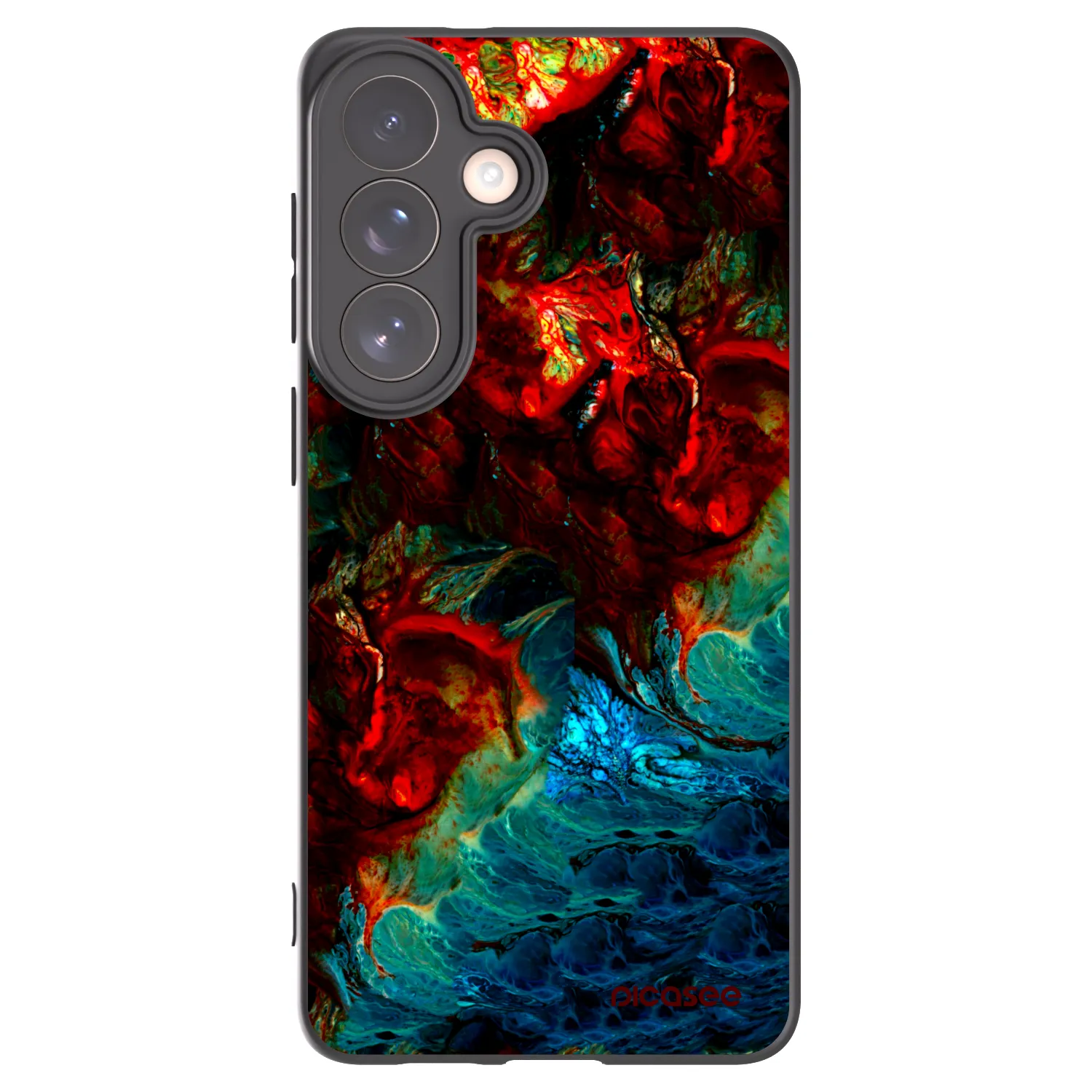 Picasee husă neagră din silicon pentru Samsung Galaxy S26+ - Universe