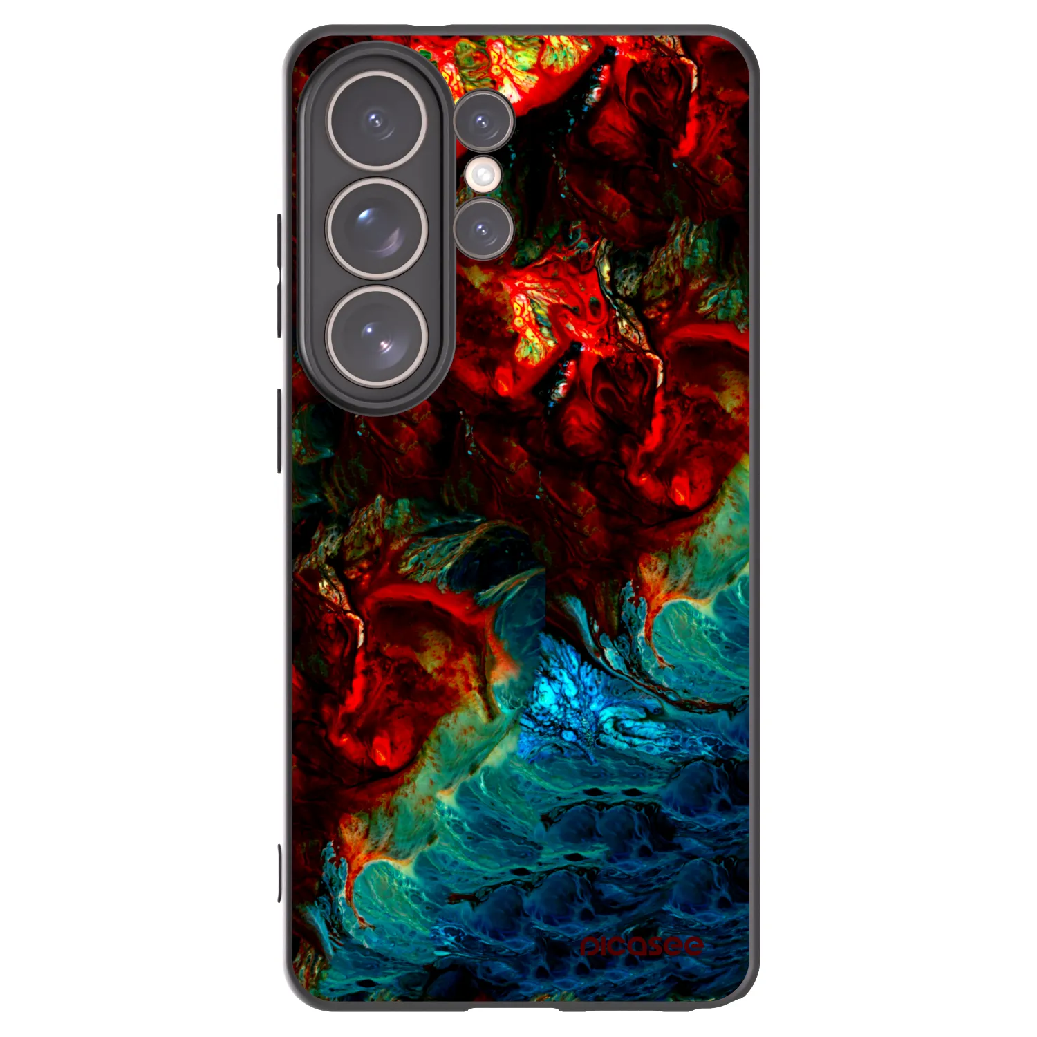 Picasee husă neagră din silicon pentru Samsung Galaxy S26 Ultra - Universe