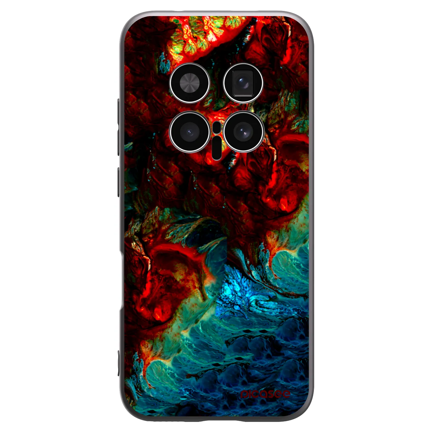 Picasee husă neagră din silicon pentru Honor Magic8 Pro 5G - Universe