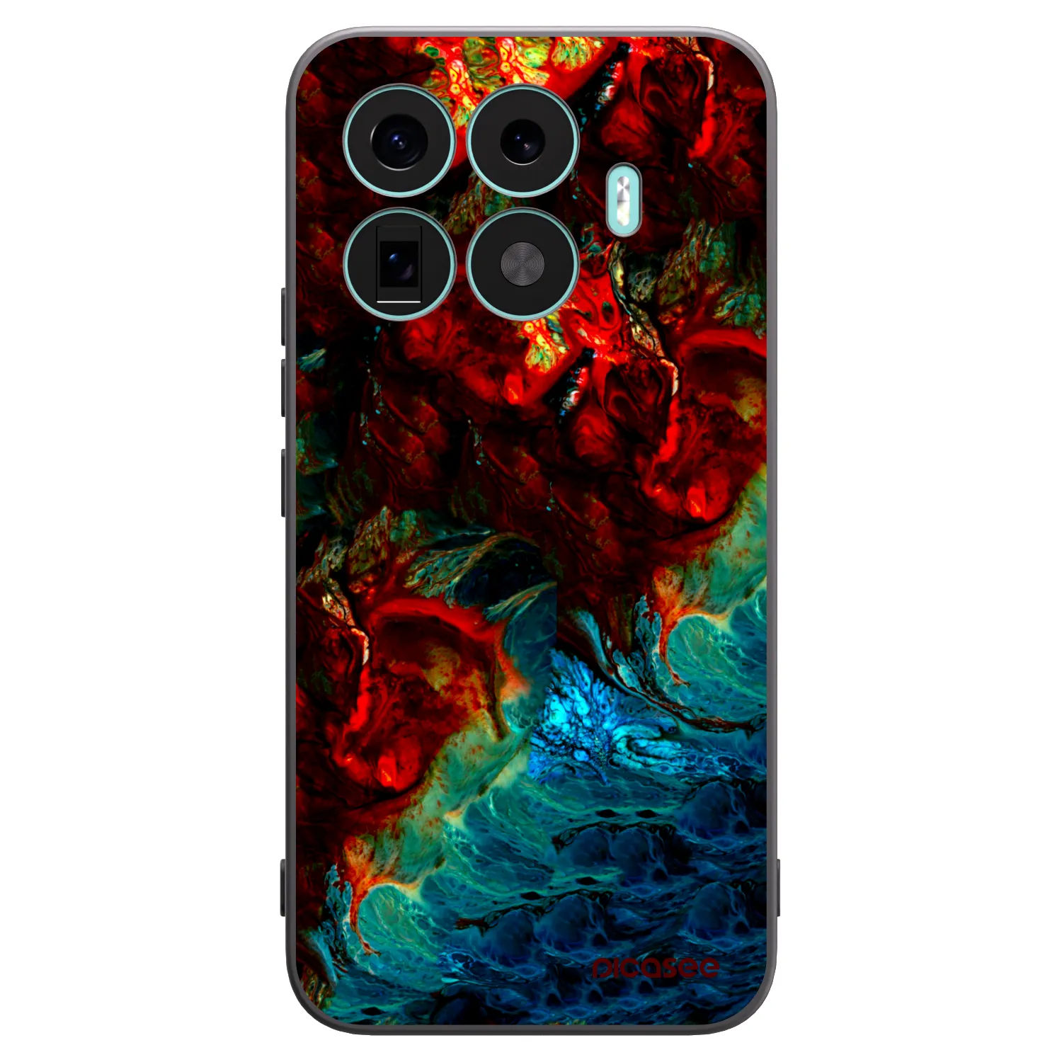 Picasee husă neagră din silicon pentru Xiaomi 17T Pro - Universe