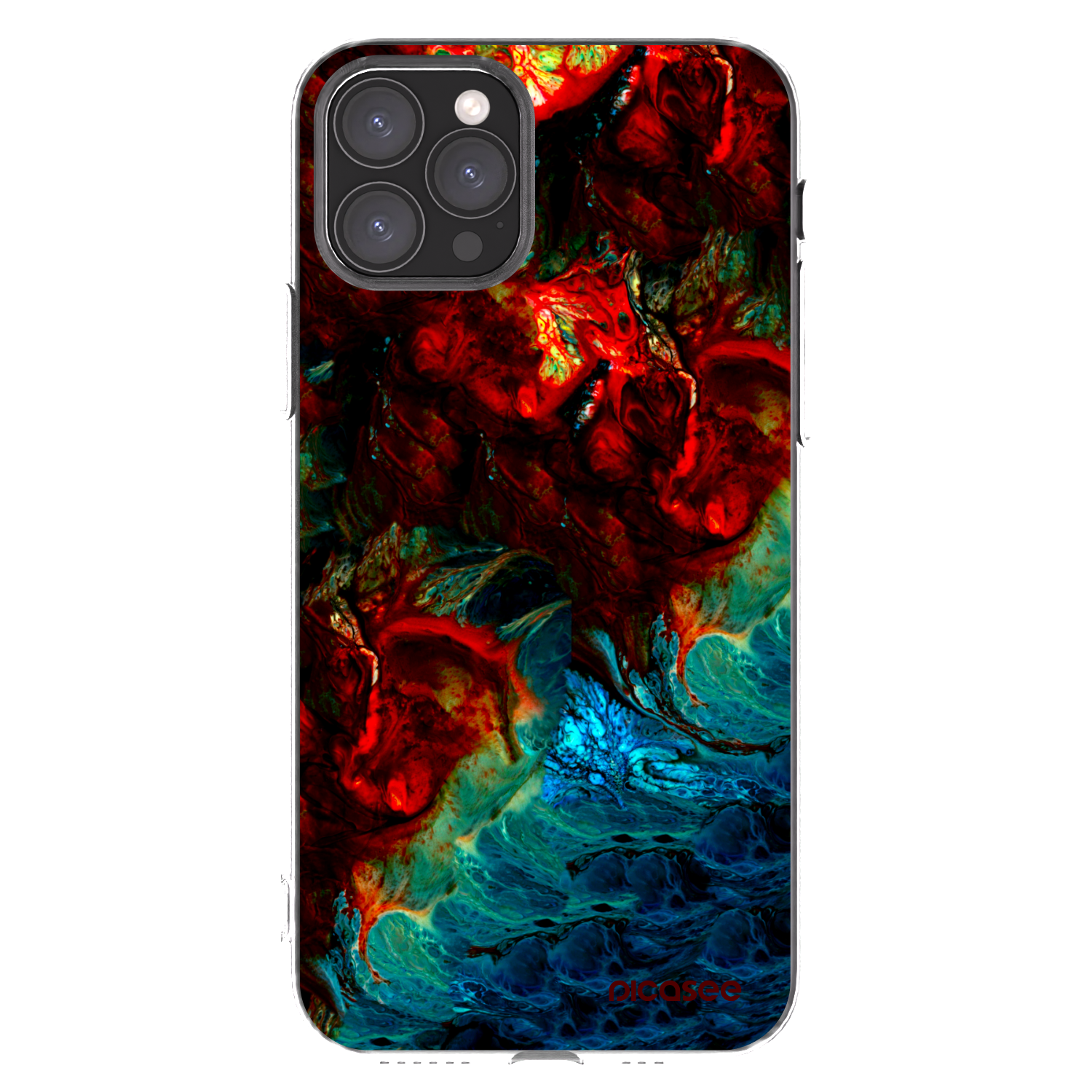 Picasee husă transparentă din silicon pentru Apple iPhone 11 Pro - Universe