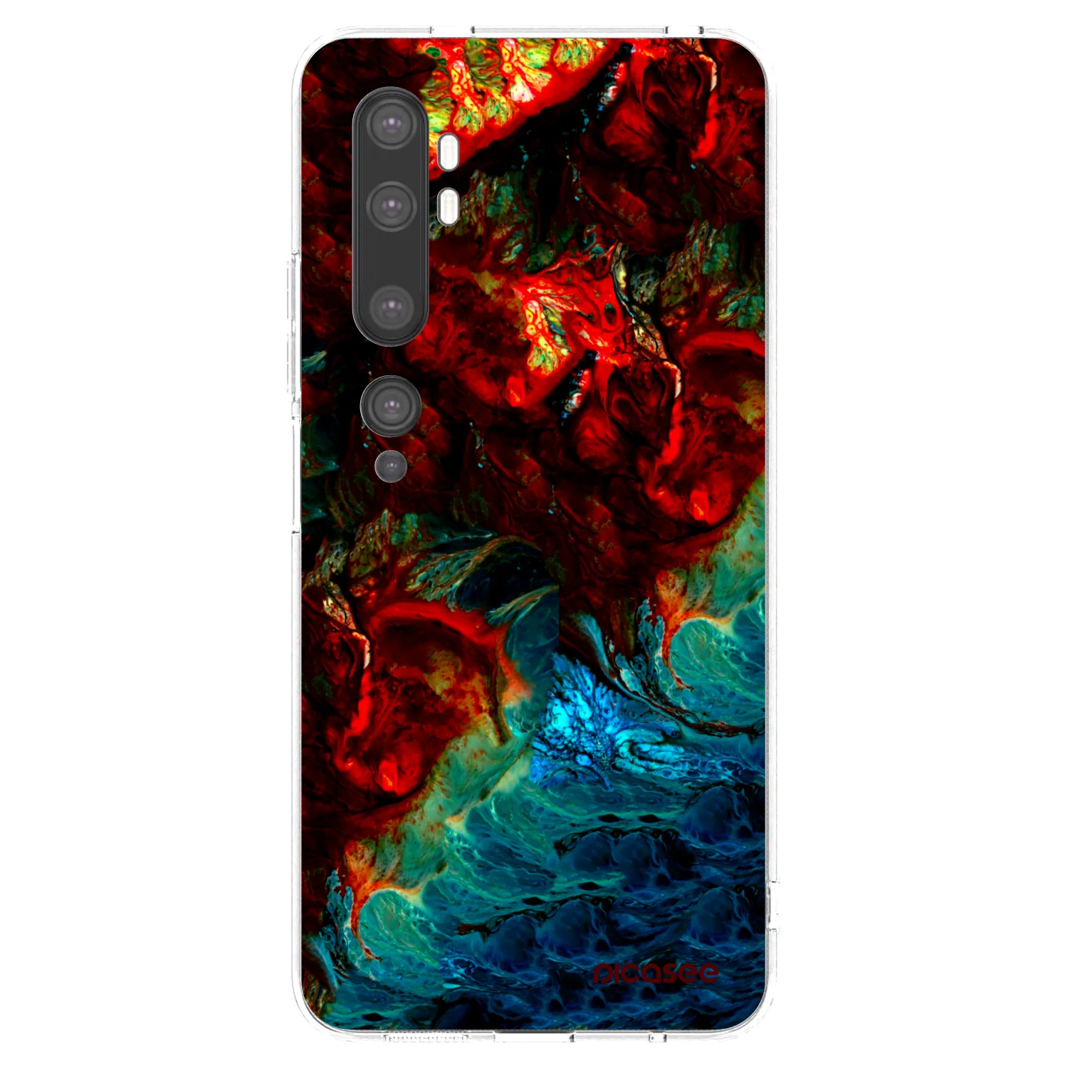 Picasee husă transparentă din silicon pentru Xiaomi Mi Note 10 (Pro) - Universe