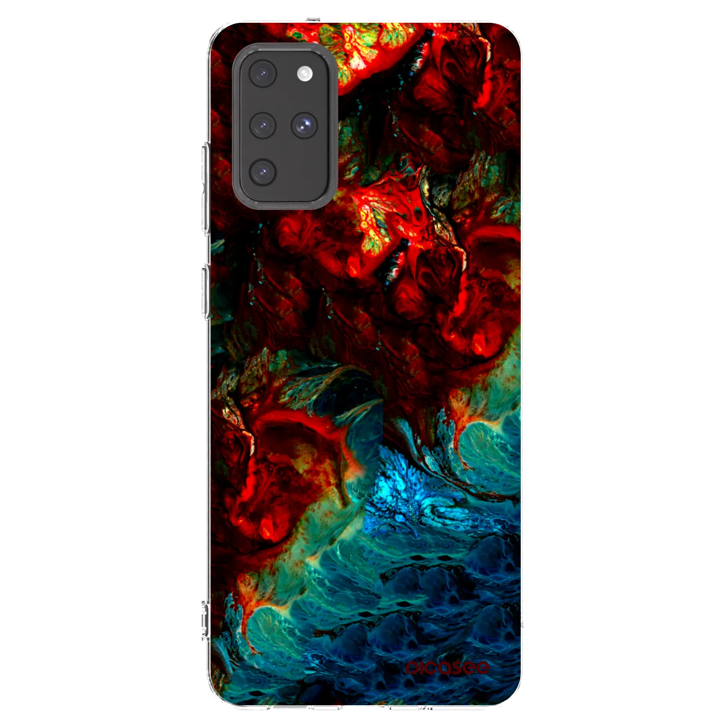 Picasee husă transparentă din silicon pentru Samsung Galaxy S20+ G985F - Universe