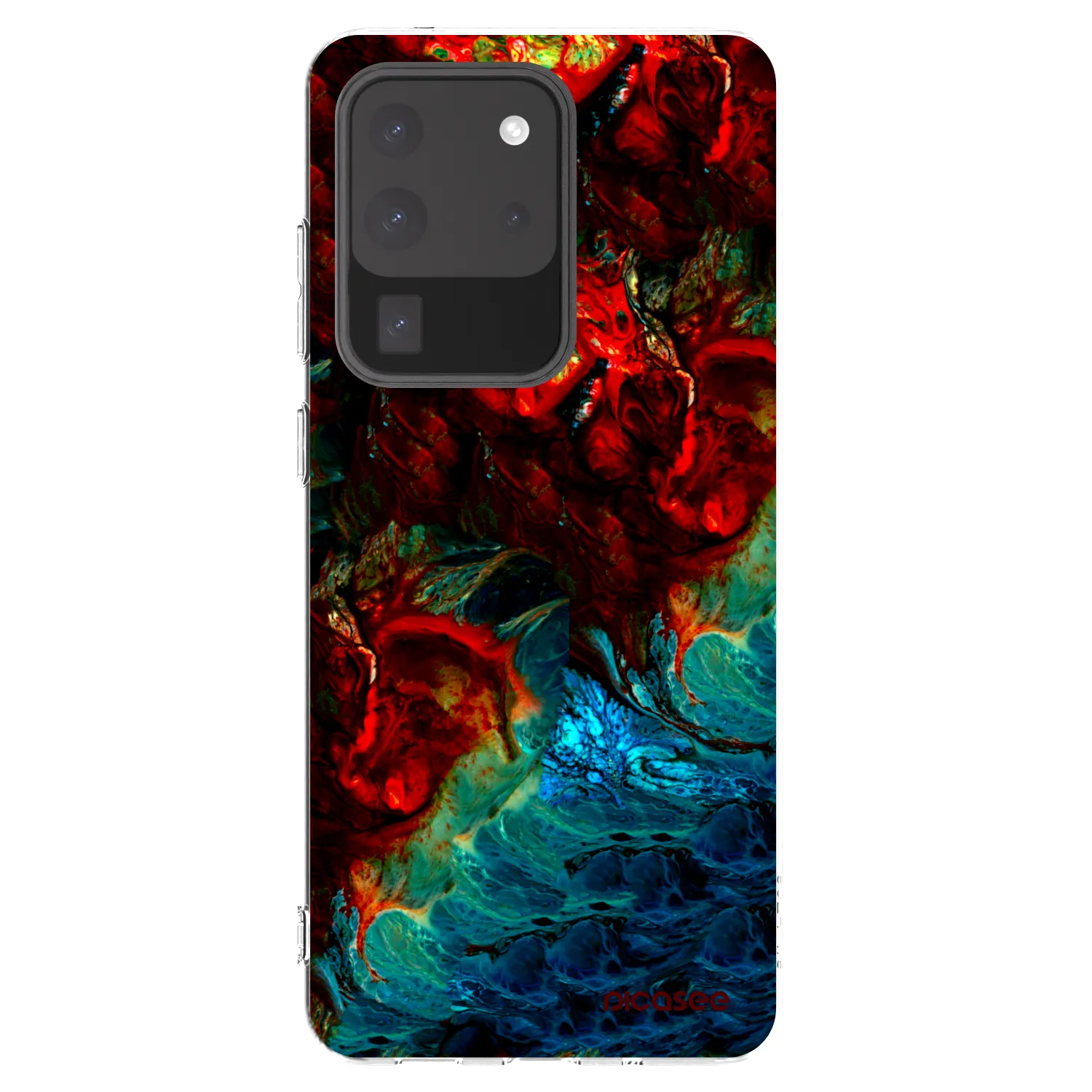 Picasee husă transparentă din silicon pentru Samsung Galaxy S20 Ultra 5G G988F - Universe