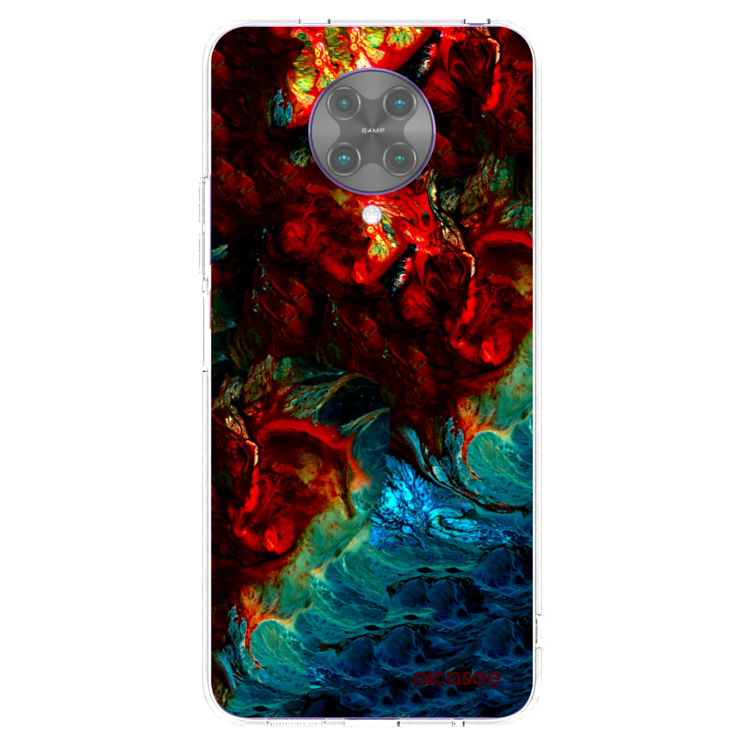 Picasee husă transparentă din silicon pentru Xiaomi Poco F2 Pro - Universe