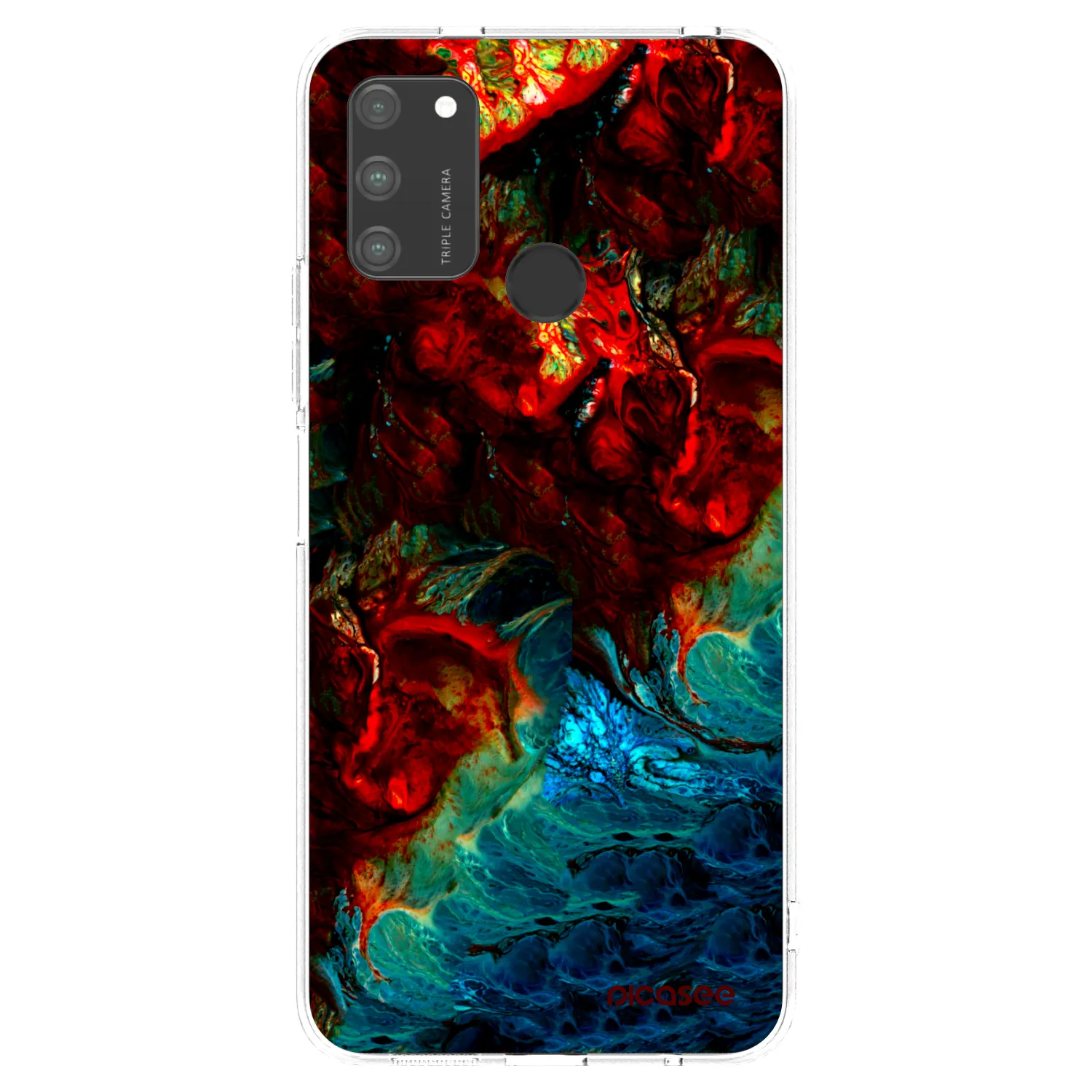 Picasee husă transparentă din silicon pentru Honor 9A - Universe