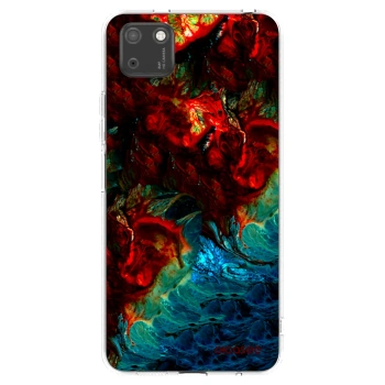 Picasee husă transparentă din silicon pentru Huawei Y5P - Universe