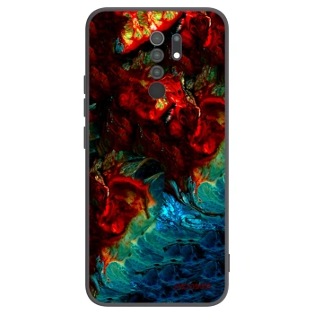 Picasee husă neagră din silicon pentru Xiaomi Redmi 9 - Universe