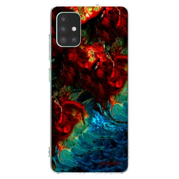 Picasee husă transparentă din silicon pentru Samsung Galaxy M51 M515F - Universe