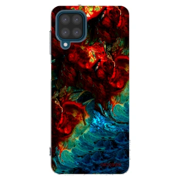 Picasee husă transparentă din silicon pentru Samsung Galaxy A12 A125F - Universe