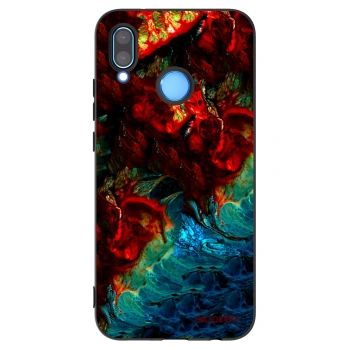 Picasee husă neagră din silicon pentru Huawei P20 Lite - Universe