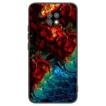 Picasee husă neagră din silicon pentru Xiaomi Redmi Note 9T - Universe