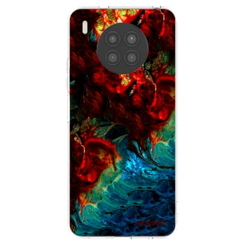 Picasee husă transparentă din silicon pentru Huawei Nova 8i - Universe