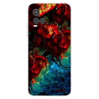 Picasee husă transparentă din silicon pentru Vivo Y33s - Universe