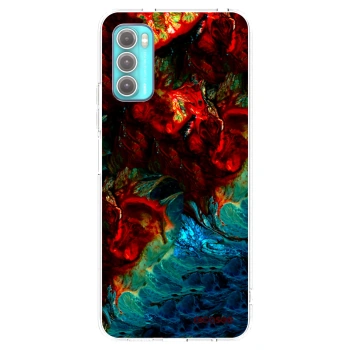 Picasee husă transparentă din silicon pentru Motorola Moto G60 - Universe