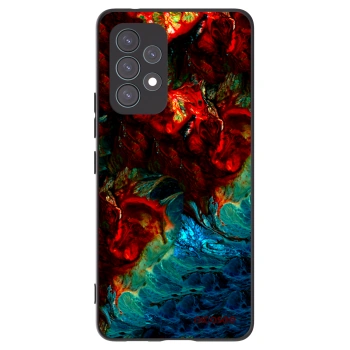 Picasee husă neagră din silicon pentru Samsung Galaxy A53 5G A536 - Universe