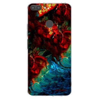 Picasee husă transparentă din silicon pentru Huawei P Smart - Universe