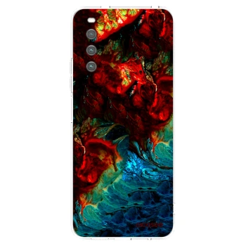 Picasee husă transparentă din silicon pentru Sony Xperia 10 IV 5G - Universe