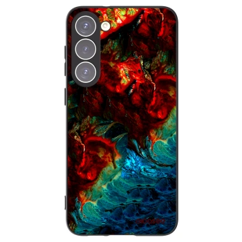 Picasee husă neagră din silicon pentru Samsung Galaxy S23+ 5G - Universe