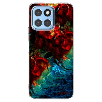 Picasee husă transparentă din silicon pentru Honor X6 - Universe