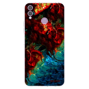 Picasee husă transparentă din silicon pentru Honor 8X - Universe