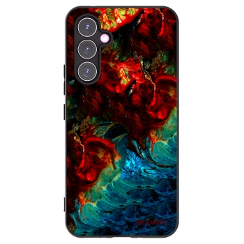 Picasee husă neagră din silicon pentru Samsung Galaxy A54 5G A546B - Universe