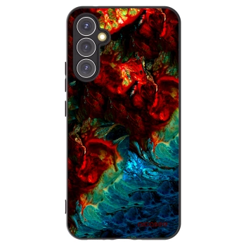 Picasee husă neagră din silicon pentru Samsung Galaxy A34 5G A346B - Universe