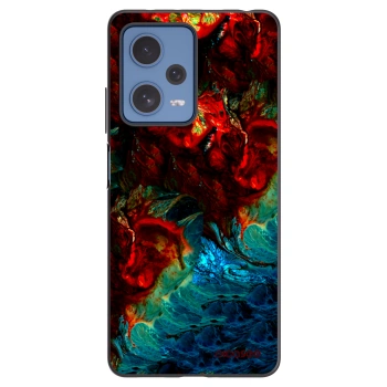 Picasee husă neagră din silicon pentru Xiaomi Redmi Note 12 Pro 5G - Universe