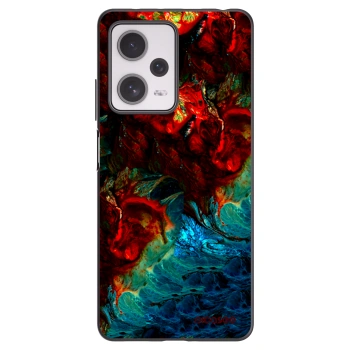 Picasee husă neagră din silicon pentru Xiaomi Redmi Note 12 Pro+ 5G - Universe