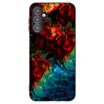 Picasee husă neagră din silicon pentru Samsung Galaxy A14 4G A145R - Universe