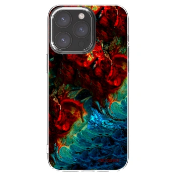 Picasee husă transparentă din silicon pentru Apple iPhone 15 Pro Max - Universe