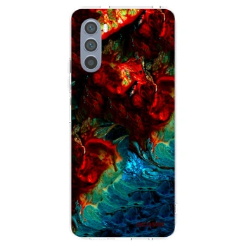 Picasee husă transparentă din silicon pentru Motorola Moto G62 - Universe