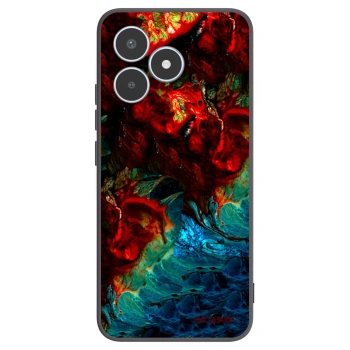 Picasee husă neagră din silicon pentru Realme C53 - Universe