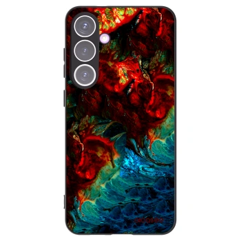 Picasee husă neagră din silicon pentru Samsung Galaxy S24+ S926B 5G - Universe