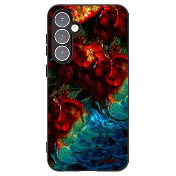 Picasee husă neagră din silicon pentru Samsung Galaxy S23 FE S711B - Universe