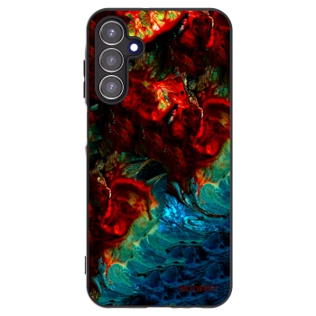 Picasee husă neagră din silicon pentru Samsung Galaxy A15 A156B 5G - Universe