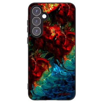 Picasee husă neagră din silicon pentru Samsung Galaxy A55 5G A556B - Universe