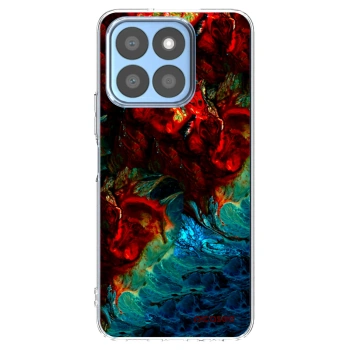 Picasee husă transparentă din silicon pentru Honor X8b - Universe